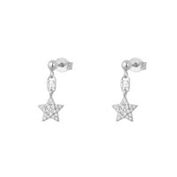 Orecchini Liu Jo Donna in Argento Zircone ALJ371